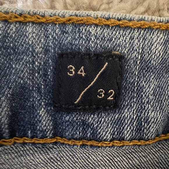 Preppy Vintage Skater Jeans - Light Blue Size 33x30.5 - Picture 4 of 7